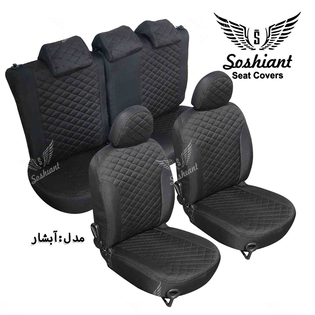 روکش صندلی دنا و دناپلاس پارچه تیار مدل آبشار