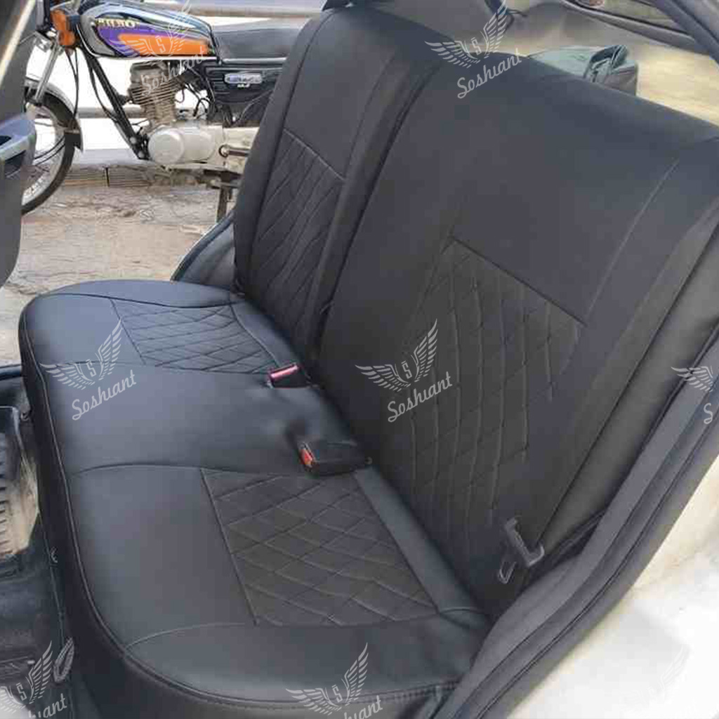 روکش صندلی پژو 405 سه کوهان چرم مدل گندم