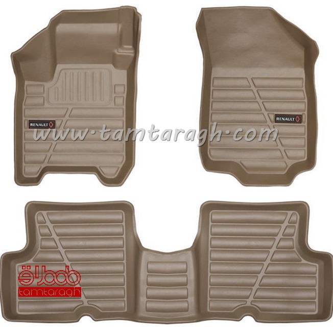  کفپوش سه بعدی چرمی رنو ال90 برند گیلان