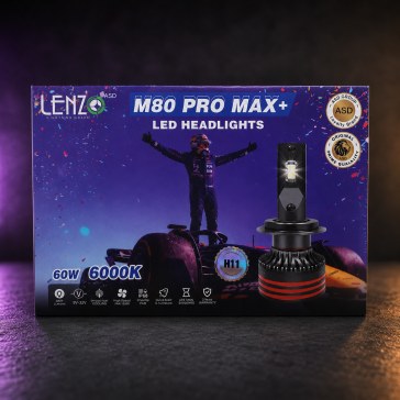 هدلایت اسکومو M80 Pro Max پلاس پایه H11