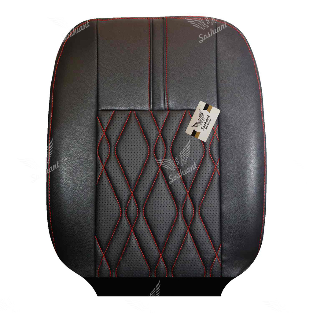روکش صندلی ساینا و تیبا یک چرم مدل بلیطی