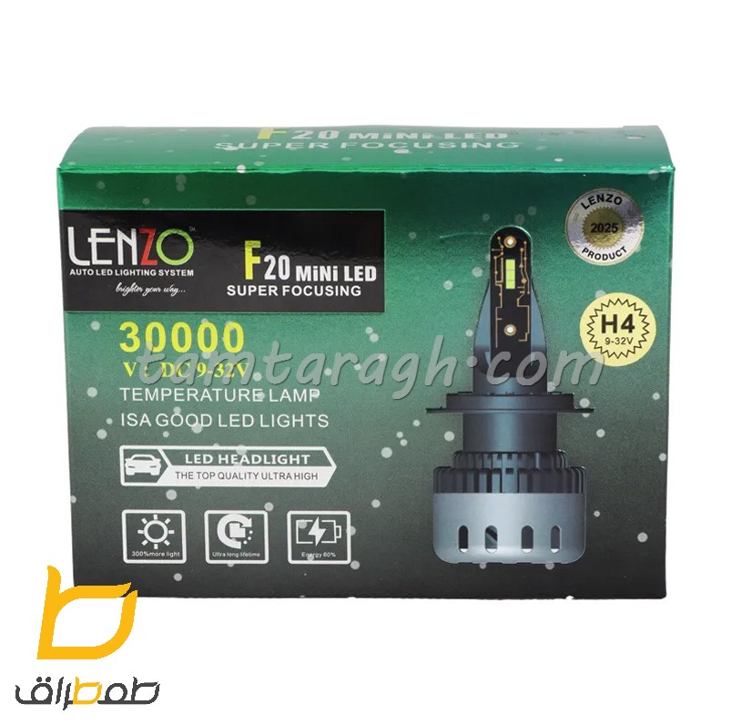 هدلایت F20 mini برند لنزو