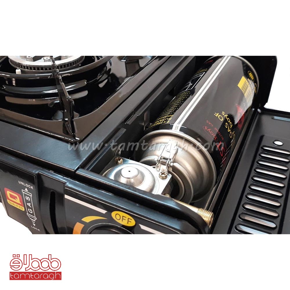 اجاق گاز سفری تک شعله مدل PR دارای کیف