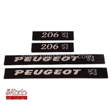 استیل رکاب پژو 206 در رنگ‌های مختلف