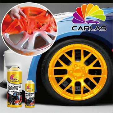 اسپری رنگ پلاستیک (کربن مات) مارک کارلاس CARLAS