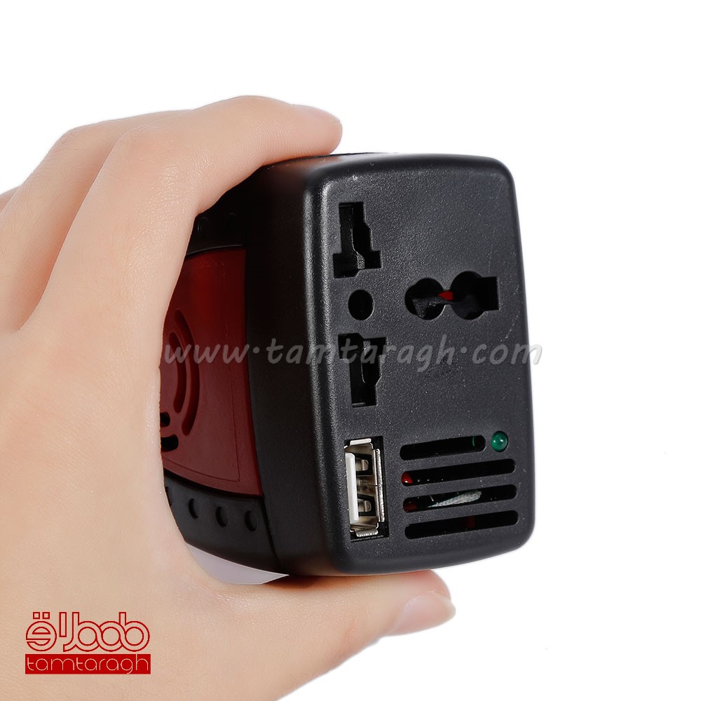 اینورتر 12 به 220 ولت فندکی 75 وات