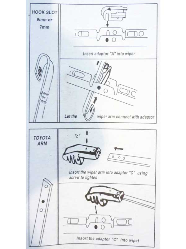 تیغه برف پاک کن فابریک پرایدی