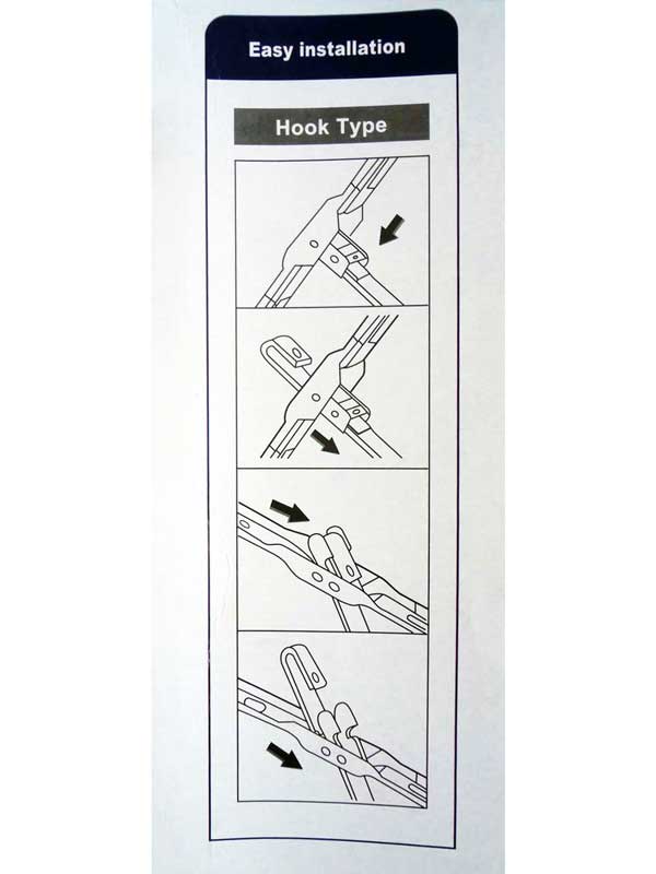 تیغه برف پاک کن فابریک پژو 206، 207 و رانا