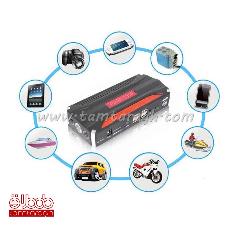 جامپ استارتر مارک Toby's مدل TBS15 همه کاره (پاور بانک)