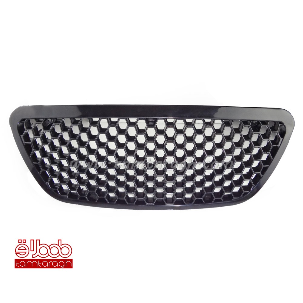 جلو پنجره تیبا طرح زنبوری 