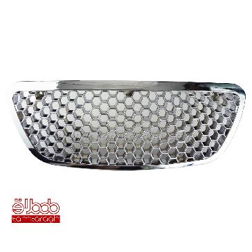 جلو پنجره تیبا طرح زنبوری 