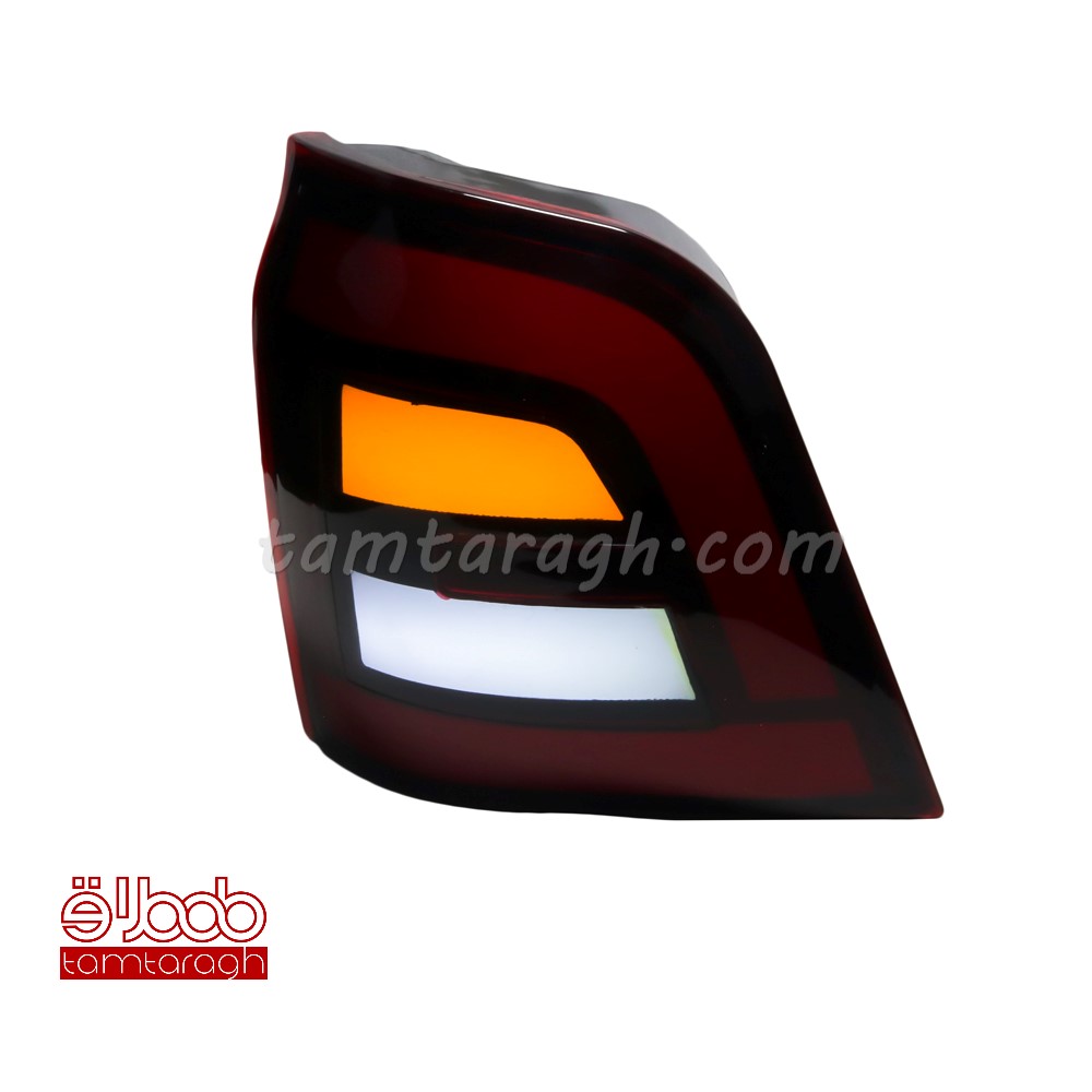 چراغ خطر اسپرت پراید 111 طرح پورشه ماکان