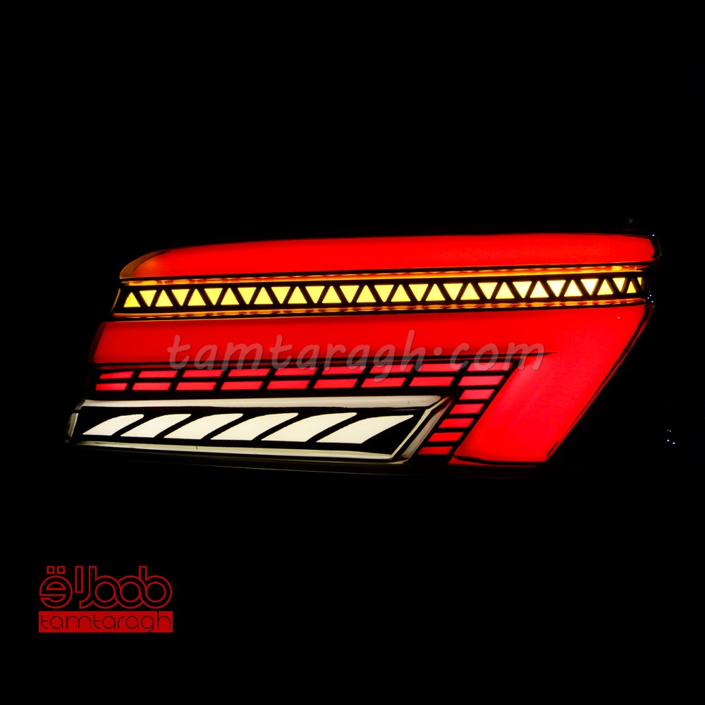 چراغ خطر اسپرت پژو پارس سه بعدی طرح  NX