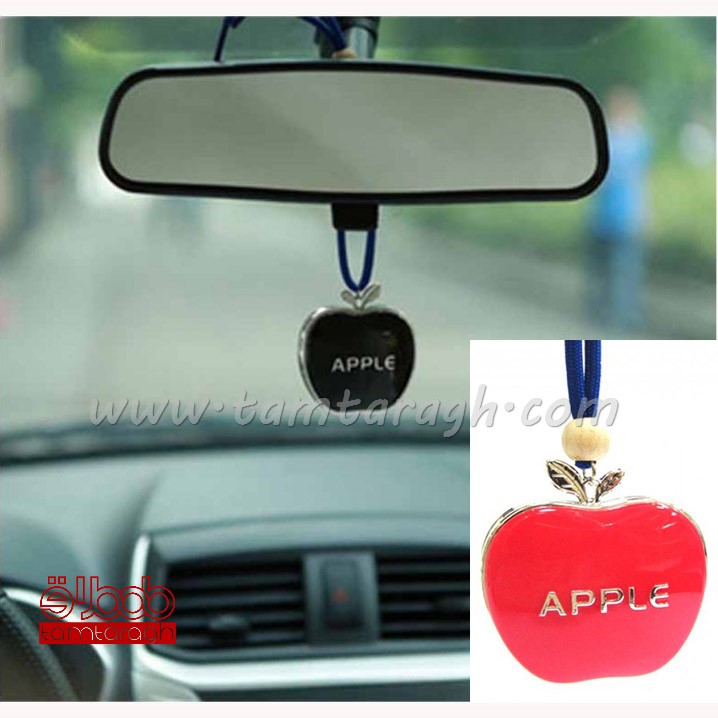 خوشبو کننده آویز طرح سیب APPLE با رایحه‌های مختلف