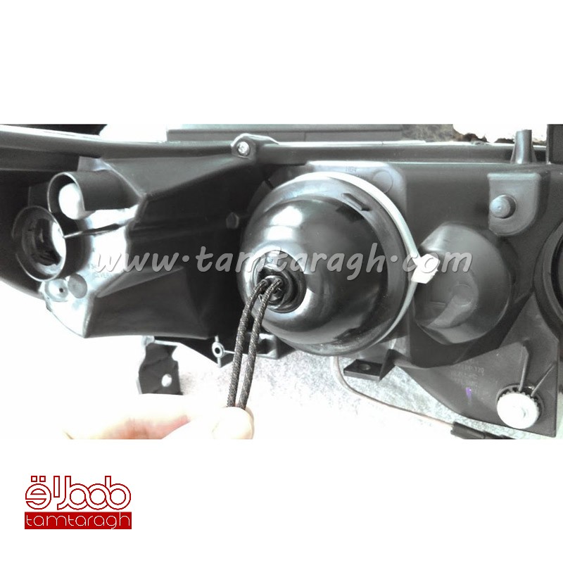 درپوش هدلایت قطر خارجی 6 سانتی‌متر (NB63)