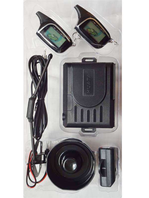 دزدگیر تصویری HUATAI (هوتای) جفت ریموت باتری خور