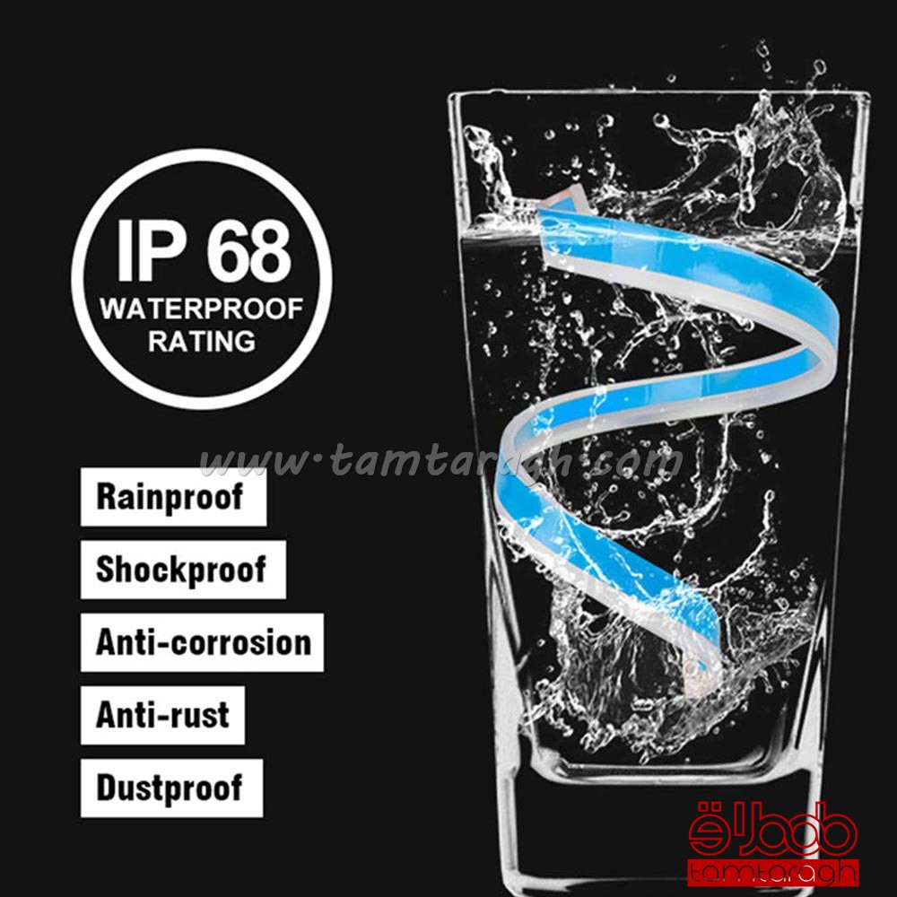 فلکسیبل تخت راهنما رانینگ روی کاسه چراغ سایز 45 سانتی‌متر