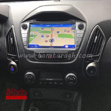 دی وی دی فابریک هیوندای توسان اندروید 8 اینچ لمسی 