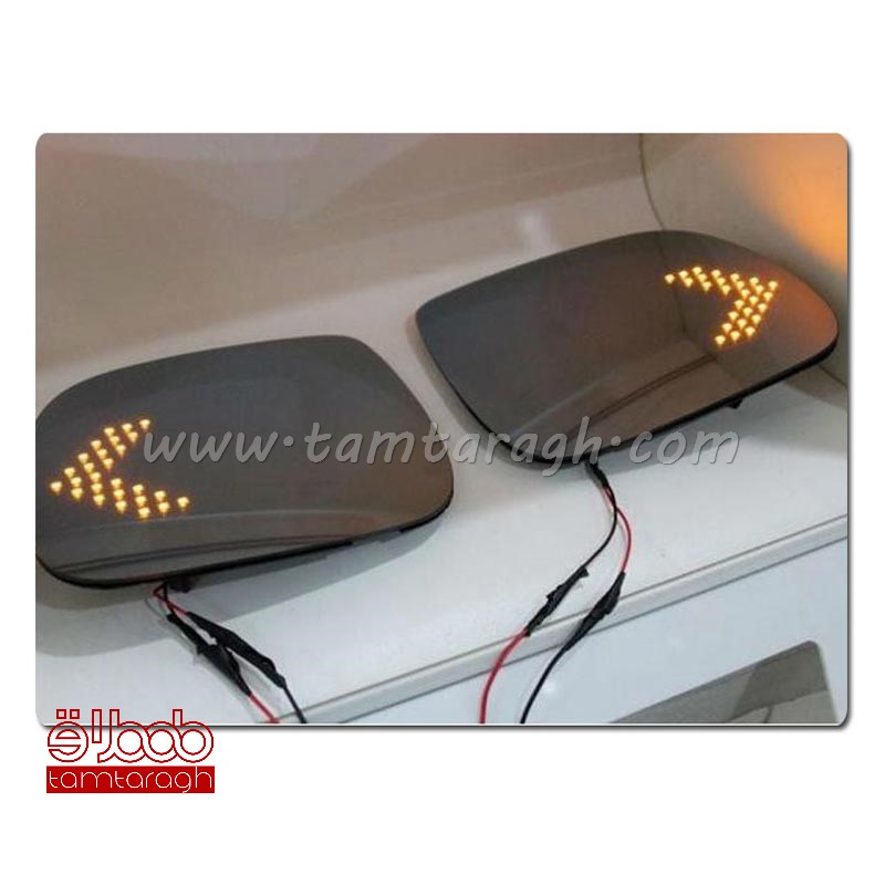 راهنما داخل آینه متحرک