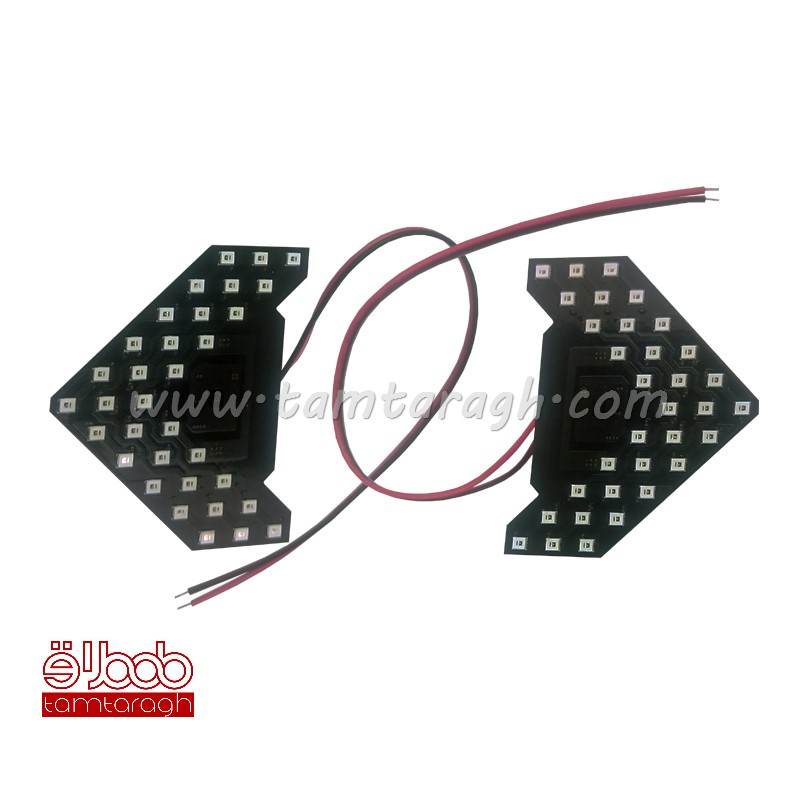 راهنما داخل آینه متحرک