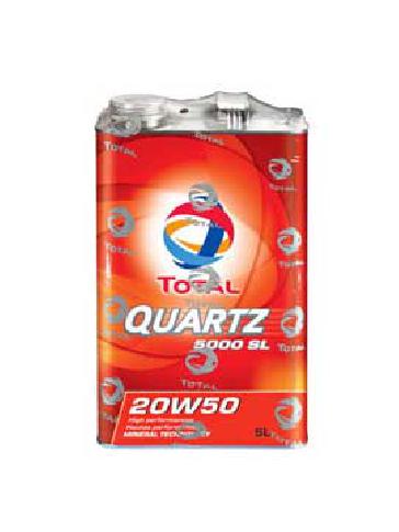 روغن موتور توتال 5000 Quartz وارداتی اصل (20W50)