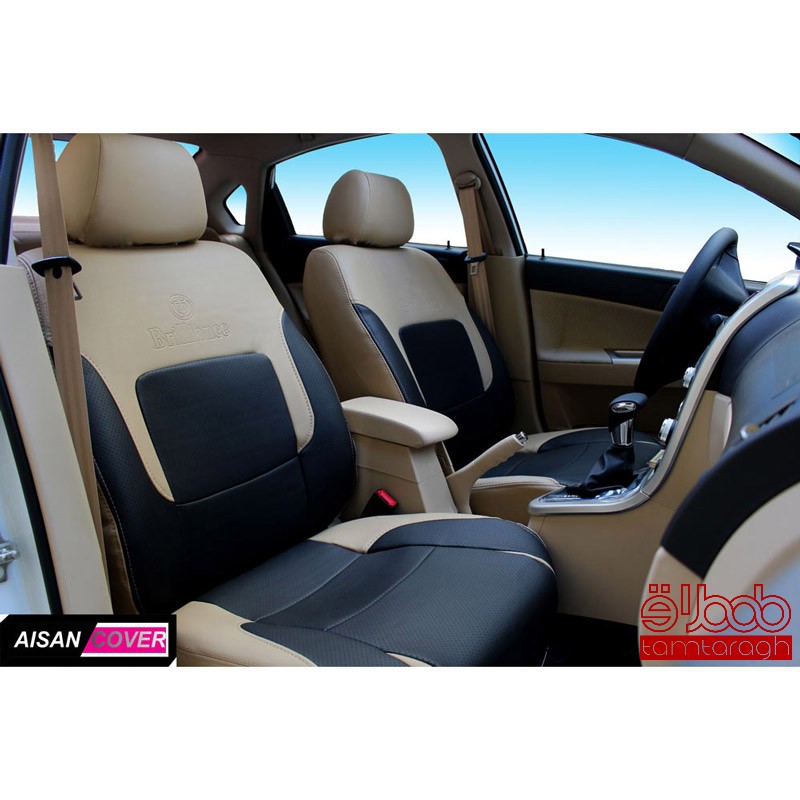 روکش صندلی برلیانس چرمی و پارچه‌ای سری 300
