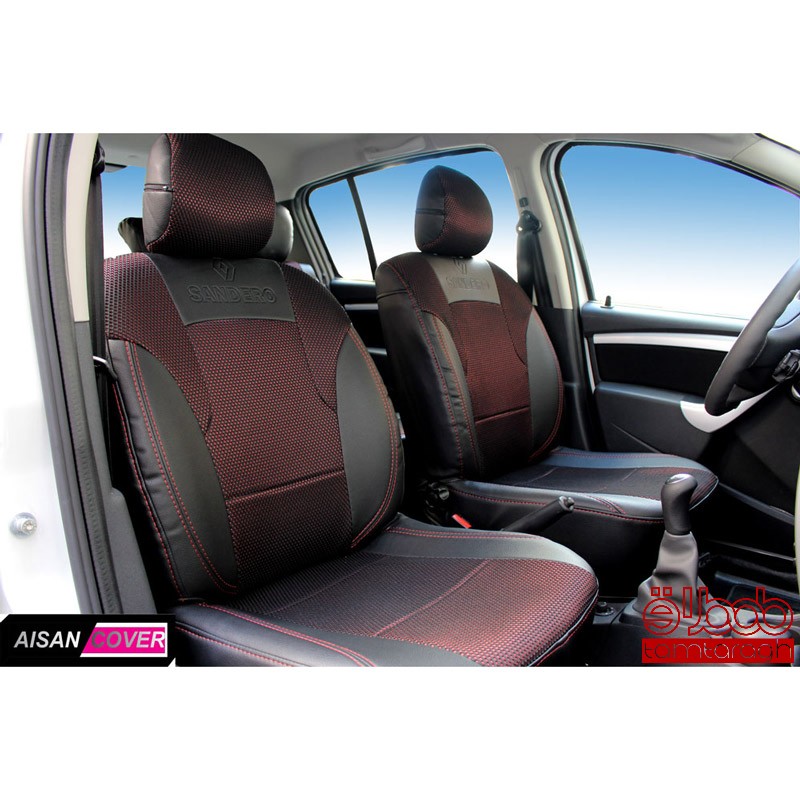 روکش صندلی رنو ساندرو تمام چرمی (آیسان کاور)