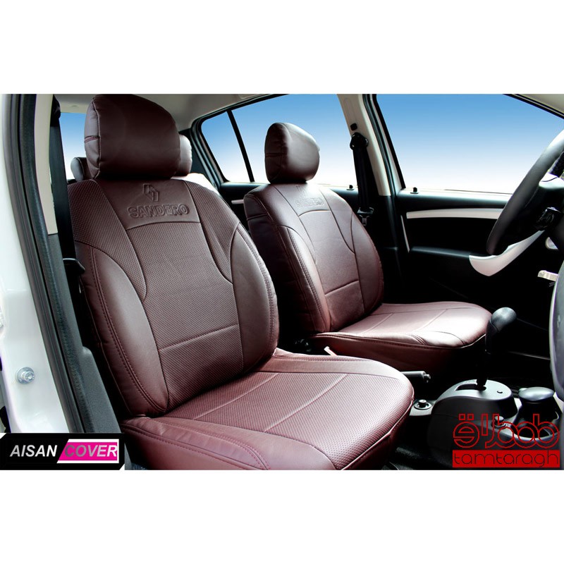 روکش صندلی رنو ساندرو تمام چرمی (آیسان کاور)