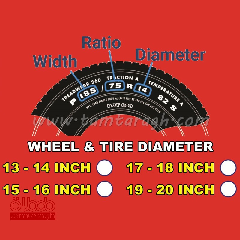 زنجیر چرخ فلزی مدل کمربندی یخ شکن رسا