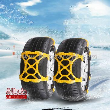 زنجیر چرخ پلیمری (ژله‌ای) تسمه‌ای پهن (شش عددی)