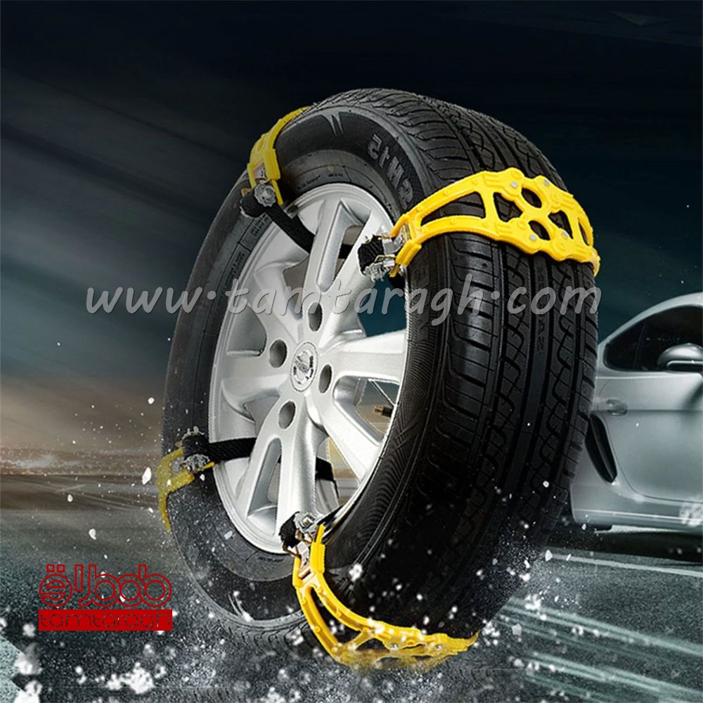 زنجیر چرخ پلیمری (ژله‌ای) تسمه‌ای پهن (هشت عددی)