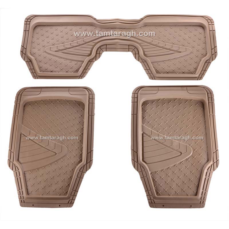 زیر پایی لاستیکی ساده مناسب تمامی خودروها