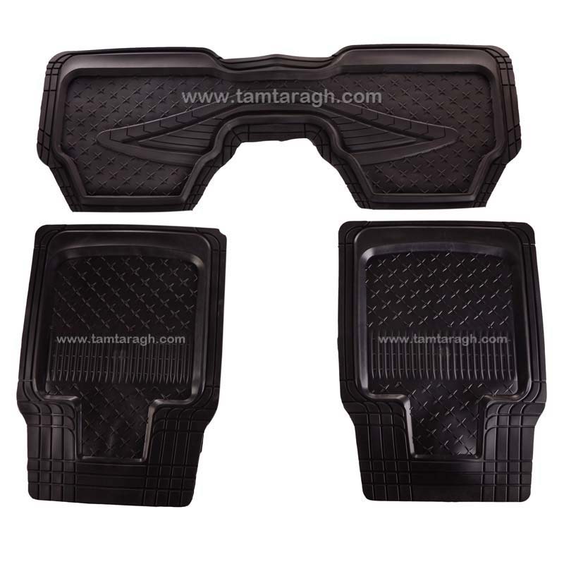 زیر پایی لاستیکی ساده مناسب تمامی خودروها