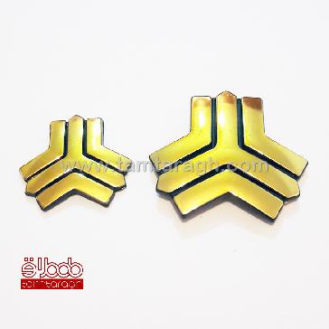 ست لوگوی گلد جلو و عقب سایپا ست لوگوی گلد جلو و عقب سایپا