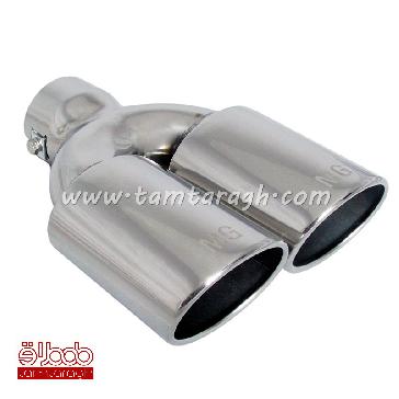 سر اگزوز دو لول بیضی شکل HJ-303 سر اگزوز دو لول بیضی شکل HJ-303