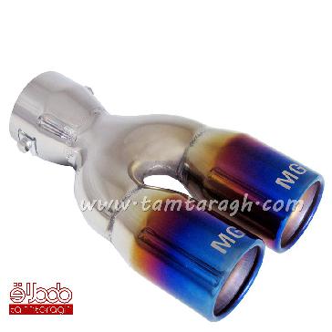 سر اگزوز دو لول گرد HJ-Y02-BL سر اگزوز دو لول گرد HJ-Y02-BL