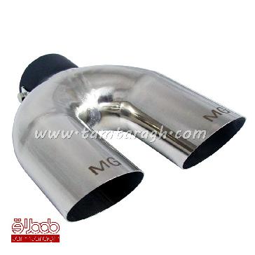 سر اگزوز دو لول گرد سر کج HJ-309 سر اگزوز دو لول گرد سر کج HJ-309