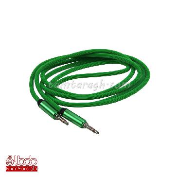 کابل AUX سیلیکونی مدل 01 طول 1.4 متر