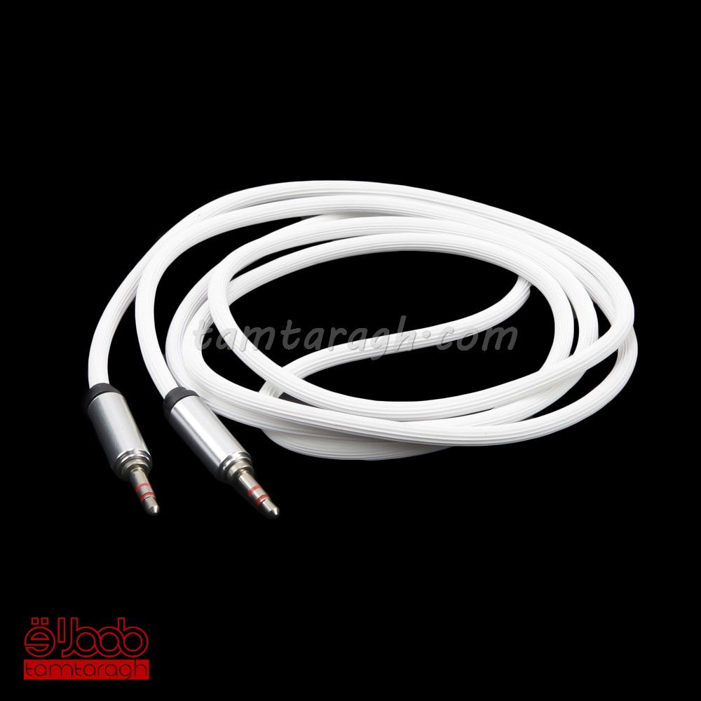 کابل AUX سیلیکونی مدل 01 طول 1.4 متر