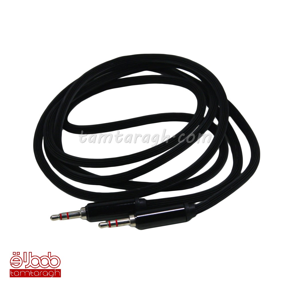 کابل AUX سیلیکونی مدل 01 طول 1.4 متر