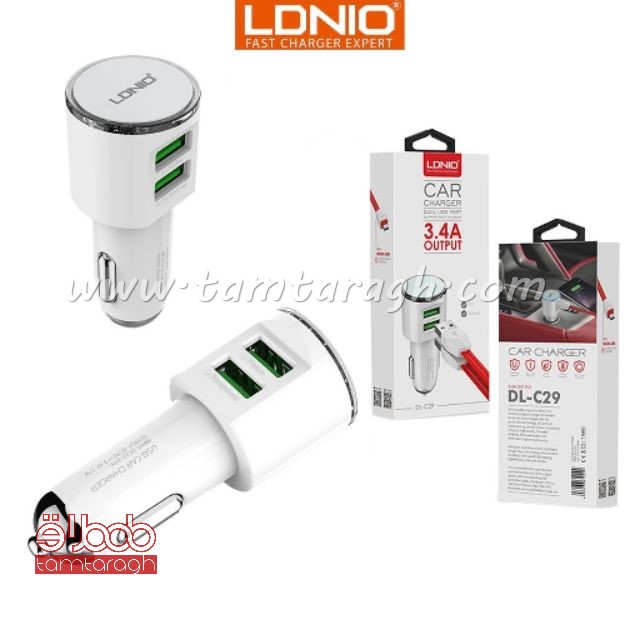 شارژر فندکی الدینیو مدل DL-C29