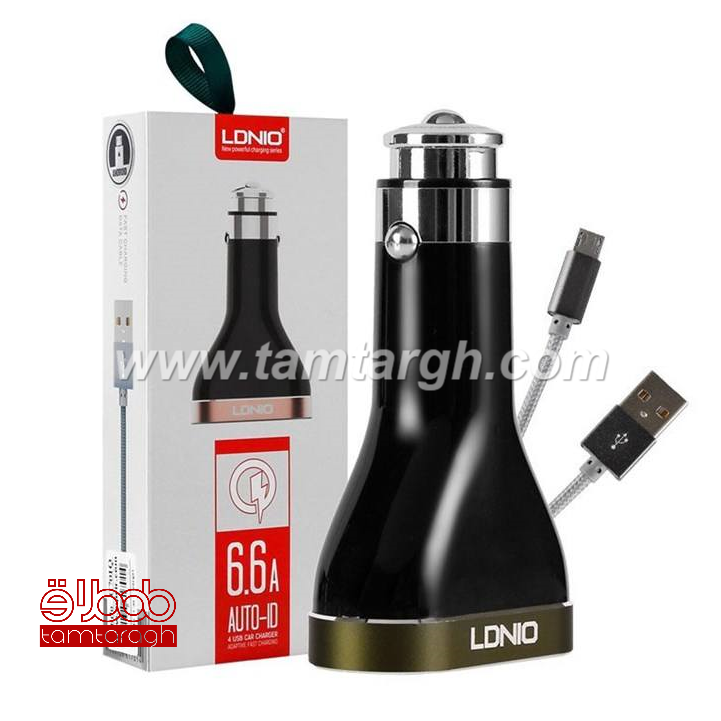 شارژر فندکی الدینیو مدل LDNIO C701q