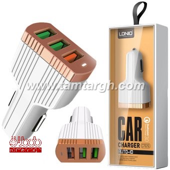 شارژر فندکی الدینیو مدل LDNIO C702q 