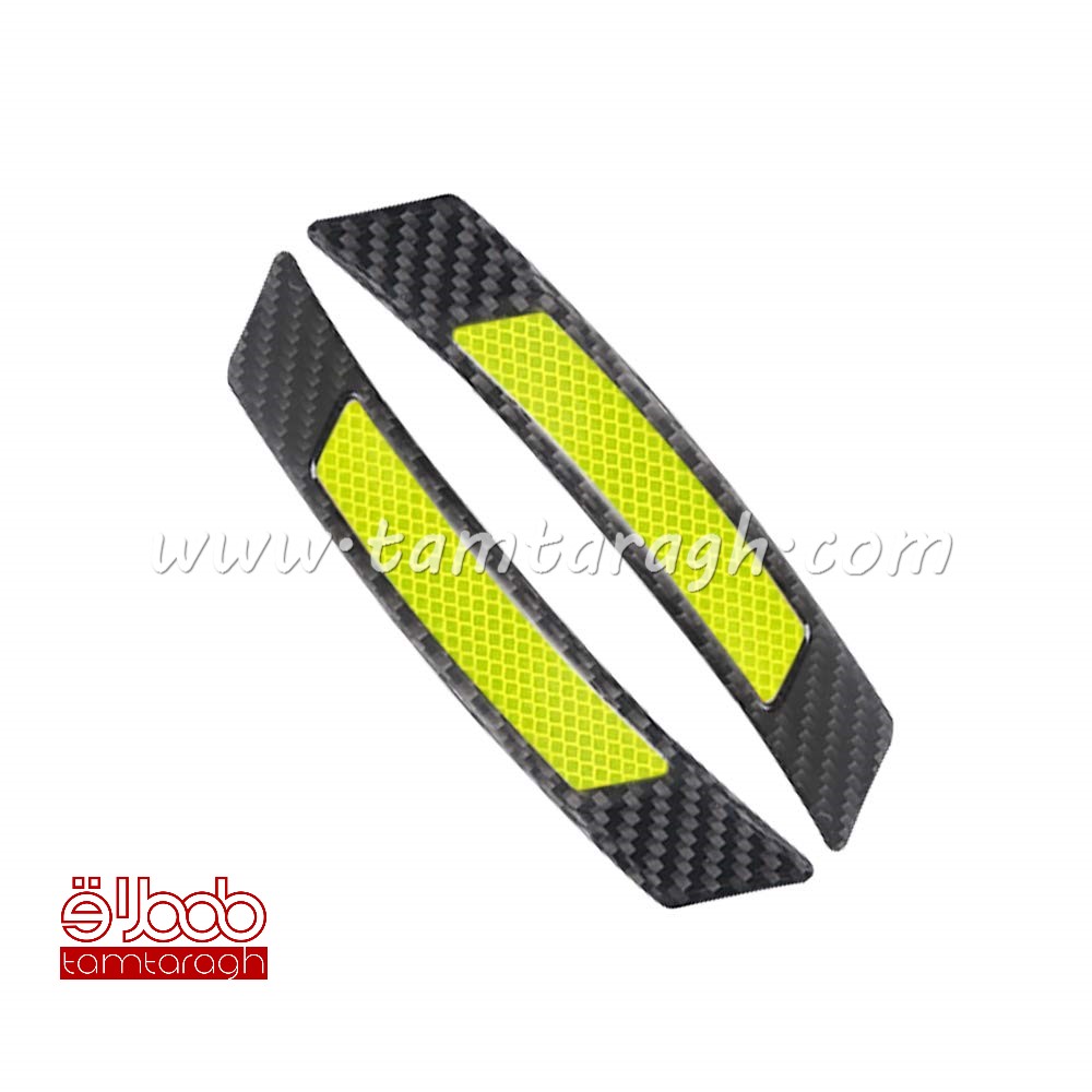 شبرنگ روی گلگیر دور کربن