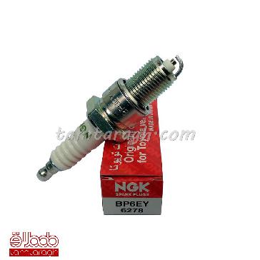 شمع NGK کاربراتوری پایه کوتاه BP6EY کد 6278