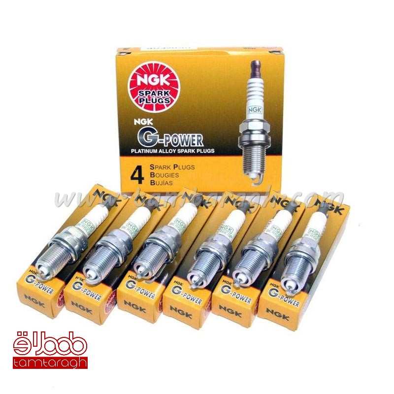شمع NGK سوزنی انژکتوری پایه کوتاه BKR6E-GP کد 7092
