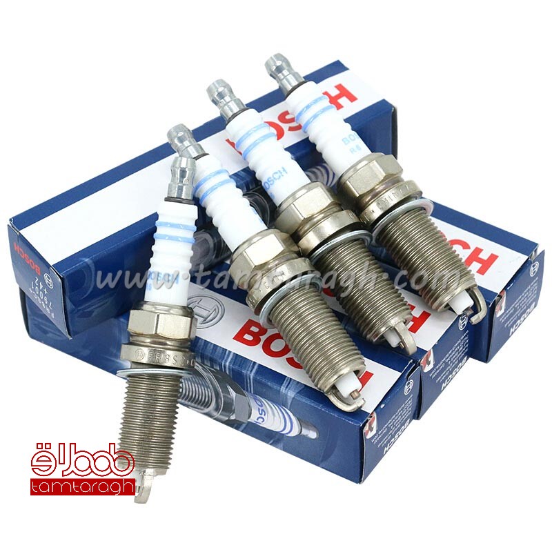 شمع بوش BOSCH انژکتوری پایه بلند FR8SC (ساخت روسیه)