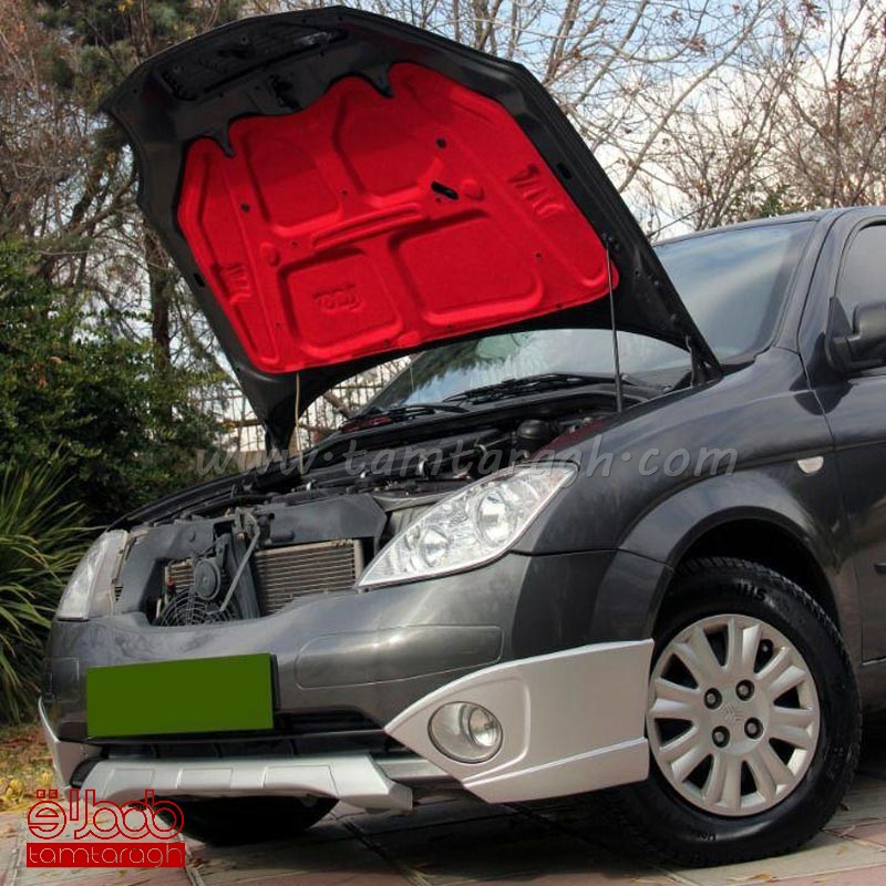 عایق درب موتور (نمد کاپوت) تیبا برند ایده پارت نیکان