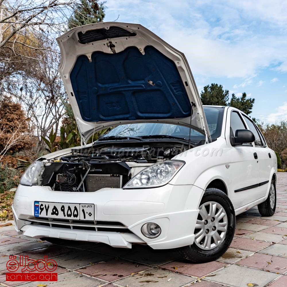 عایق درب موتور (نمد کاپوت) تیبا برند ایده پارت نیکان