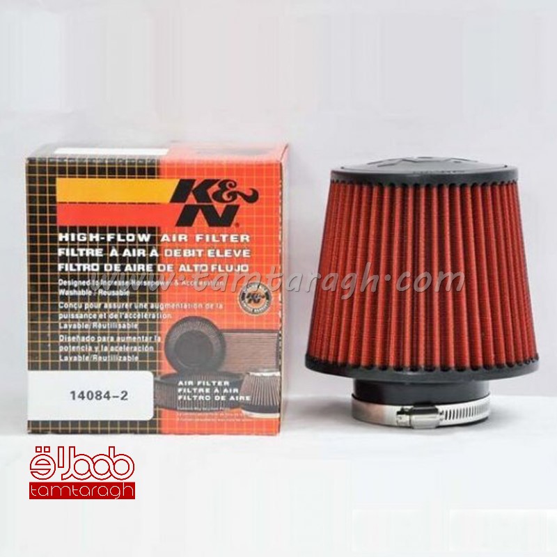 فیلتر هوای اسپرت K&N (کی اند ان) هوا خنک تحت لیسانس آمریکا (کوچک)